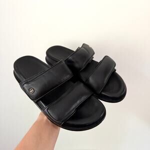 Anine Bing Sid Puff Slide on Sandals 37